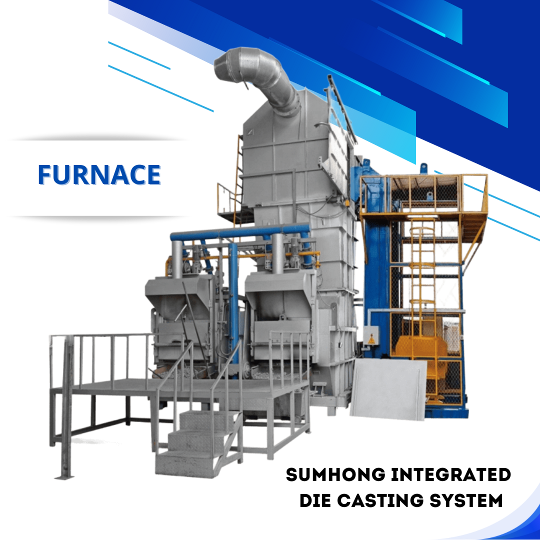 High-Efficiency Die Casting Furnace for Metal Melting