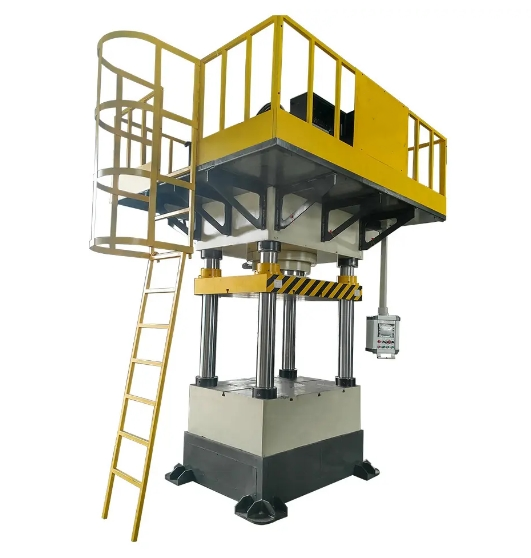 Four-column Deep Drawing Hydraulic Press for precision metal forming